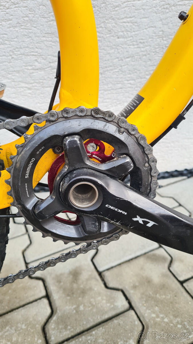 SCOTT GENIUS 730, Vzduch. vidlice, Shimano XT 1x11, Rám M - 9