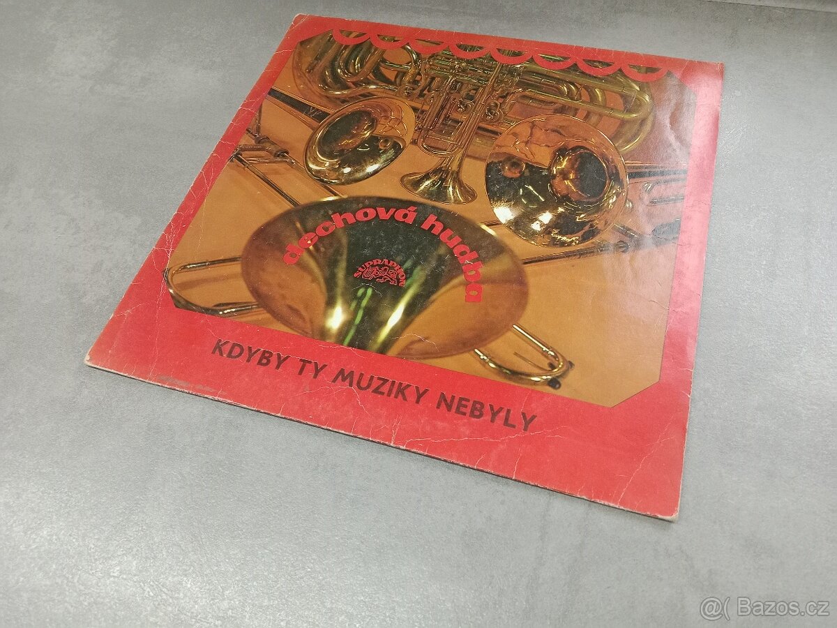 Staré LP desky -dechovky - 9