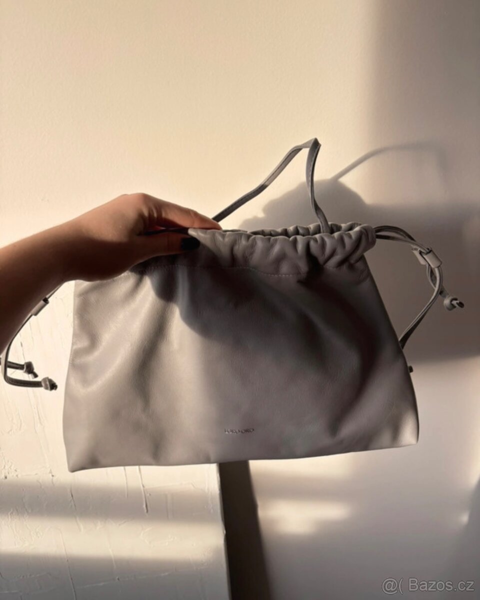 Kožená kabelka Roccia LORO ORO - 9