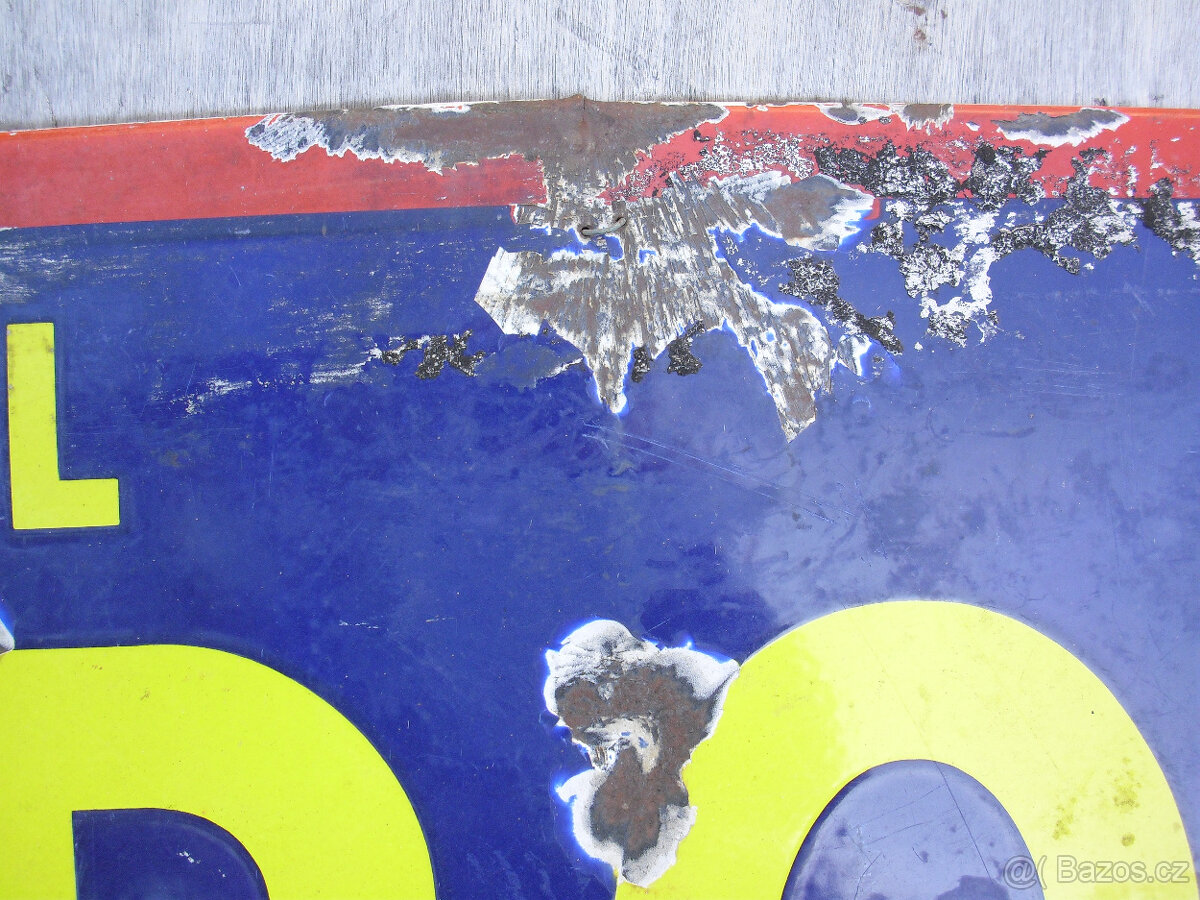 Velká smaltovaná cedule 1,6 x 1,2 m - 9