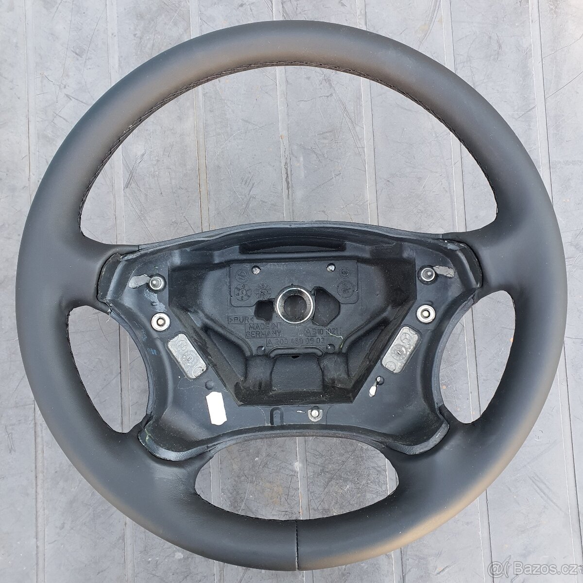 Mercedes W203/W204 nový kožený volant - 9