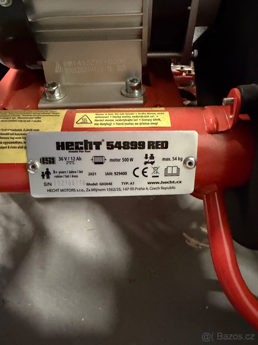 Akumulátorová buggy - HECHT 54899 RED - 9