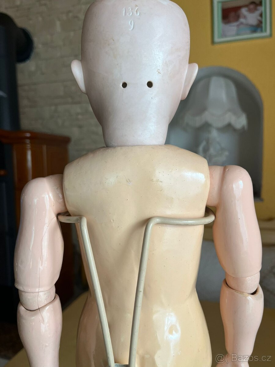 Starožitná panenka HERTEL SCHWAB&CO - 9