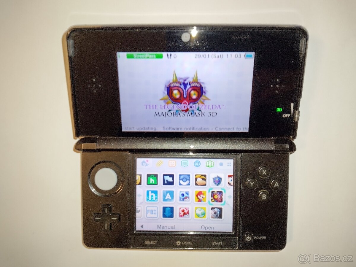 Nintendo 3DS + 64GB SD CARD s hrami pokemon - 9