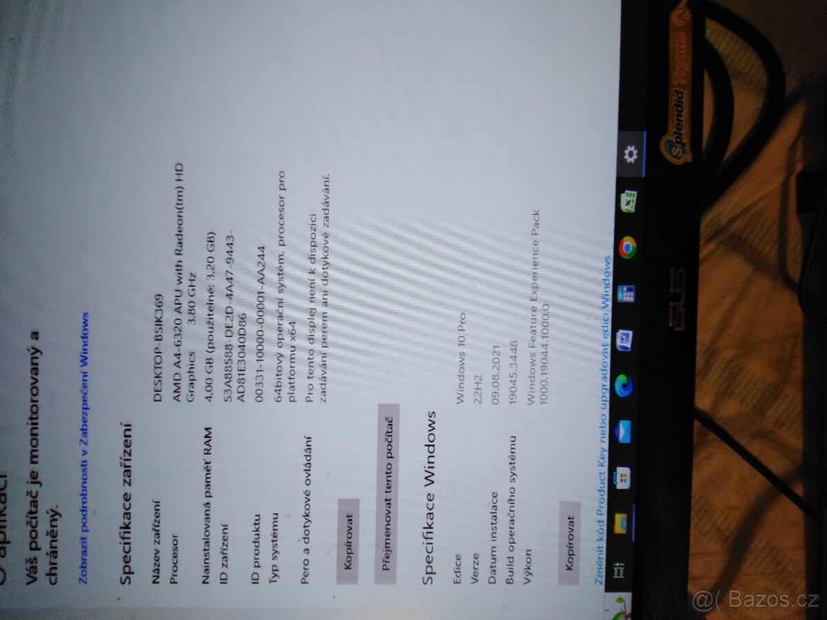 prodám celou sestavu Pc,tiskárna,monitor. - 9