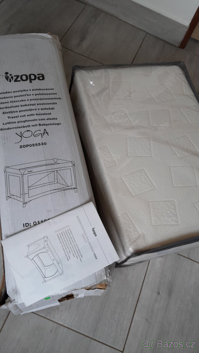 Skládací postýlka ZOPA YOGA - 9