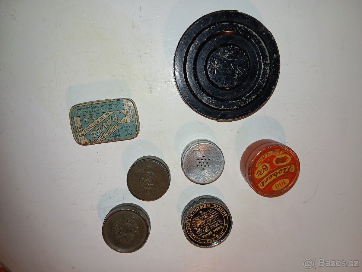 Cigaretové krabičky plechové. a jiné - 9