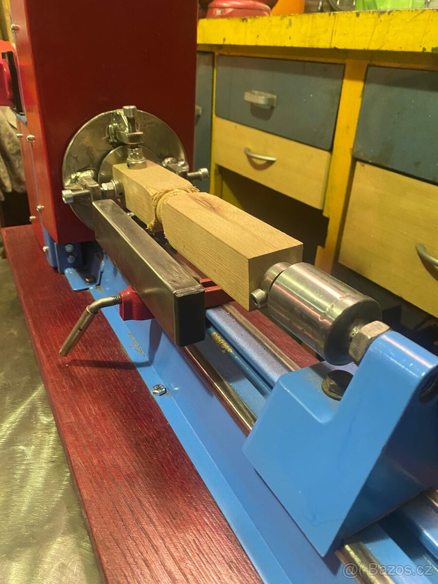 Domácí soustruh na dřevo – 380 V - 9