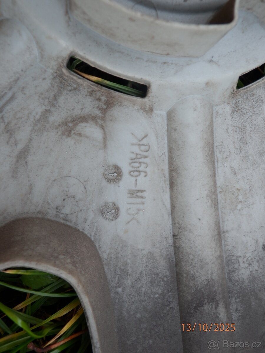 4xOriginál poklice kol na ŠKODA FABIA 2 14tky. - 9