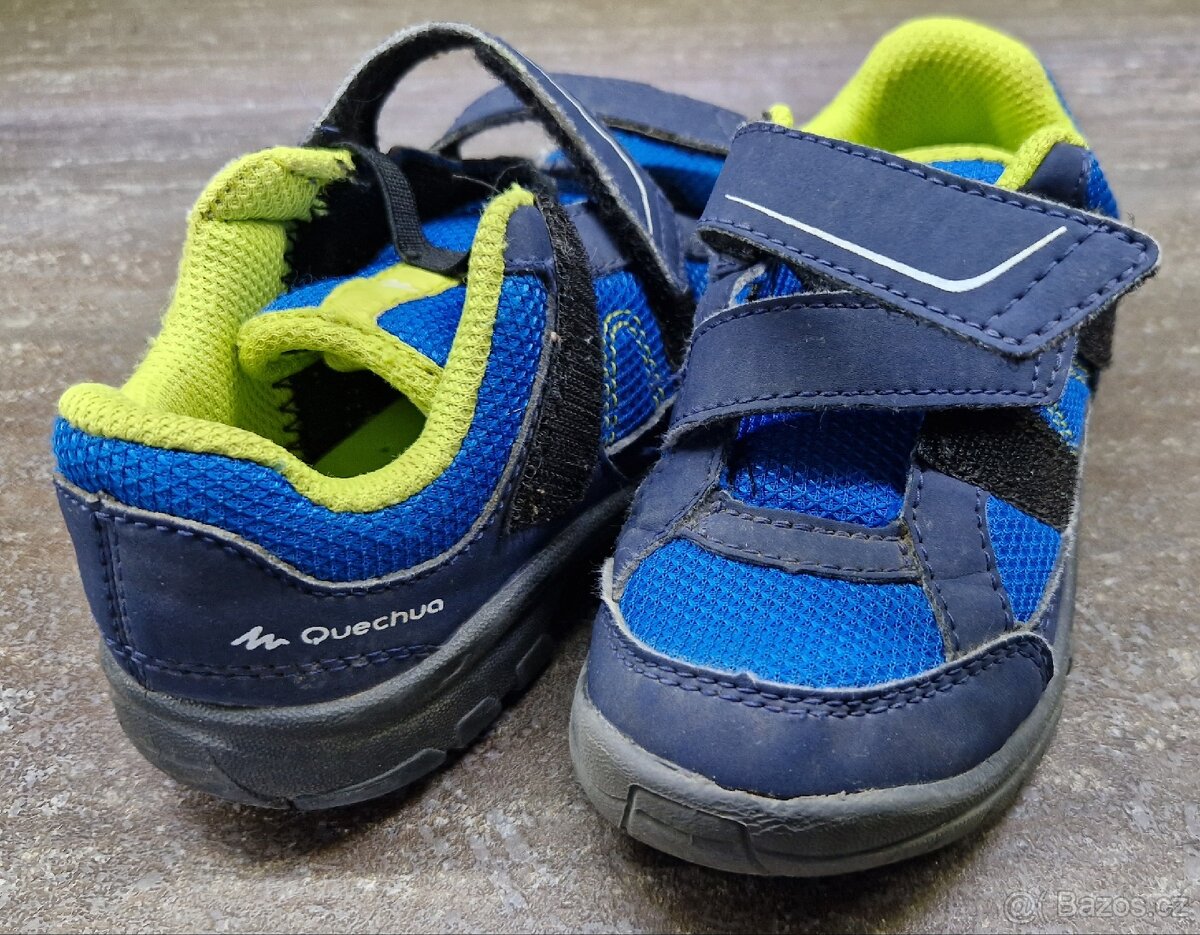 Sněhule s vlnou, zateplené gumáky, trekové dětské boty 25-26 - 9