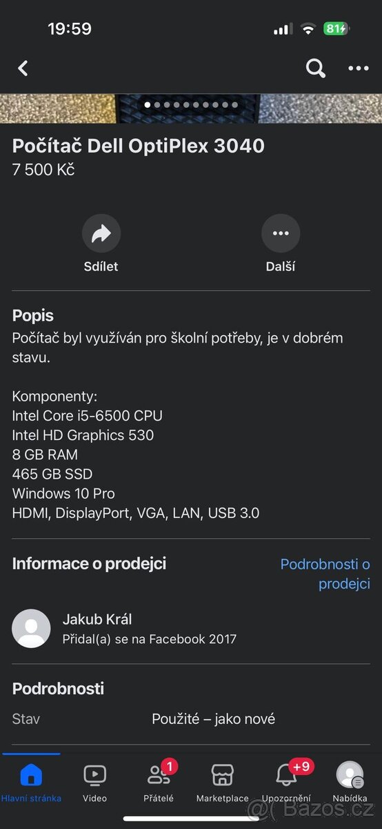 OptiPlex 3040 s příslušenstvím - 9