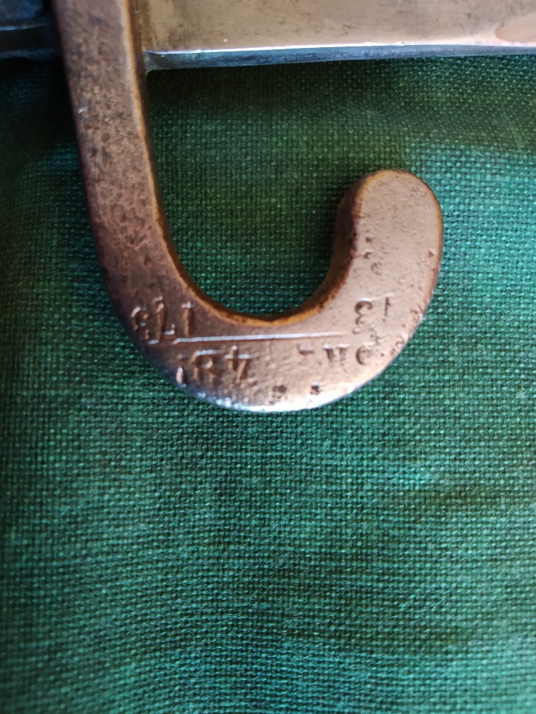 RU bodák - bajonet WERNDL 1867/73 - 9