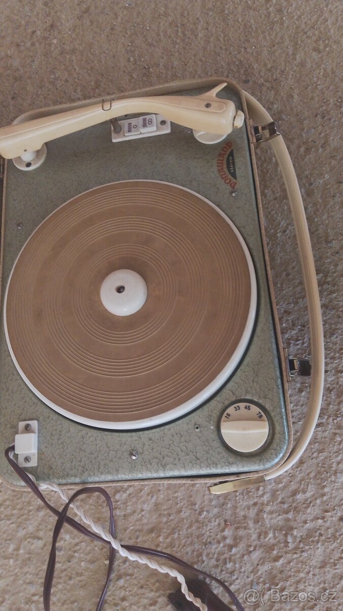Prodám starý gramofon Donauland . - 9