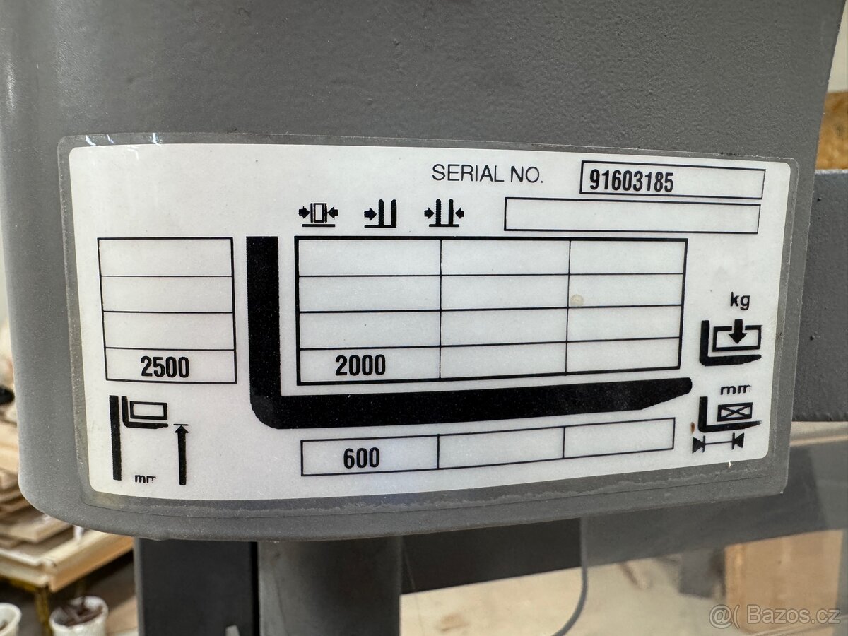 Elektrický VZV EJC B20 AKU - pouze 931 Mth. - 9
