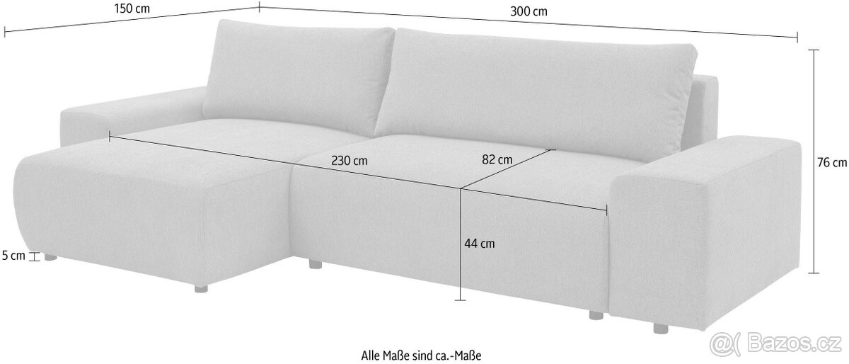 Nová rozkládací sedačka s úložným prostorem - 9