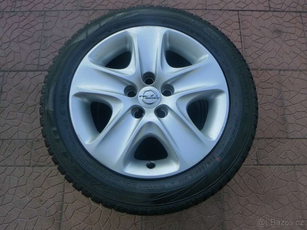 Zimní sada disky kola originál Opel GM 5x110 6,5Jx16 ET39 - 9