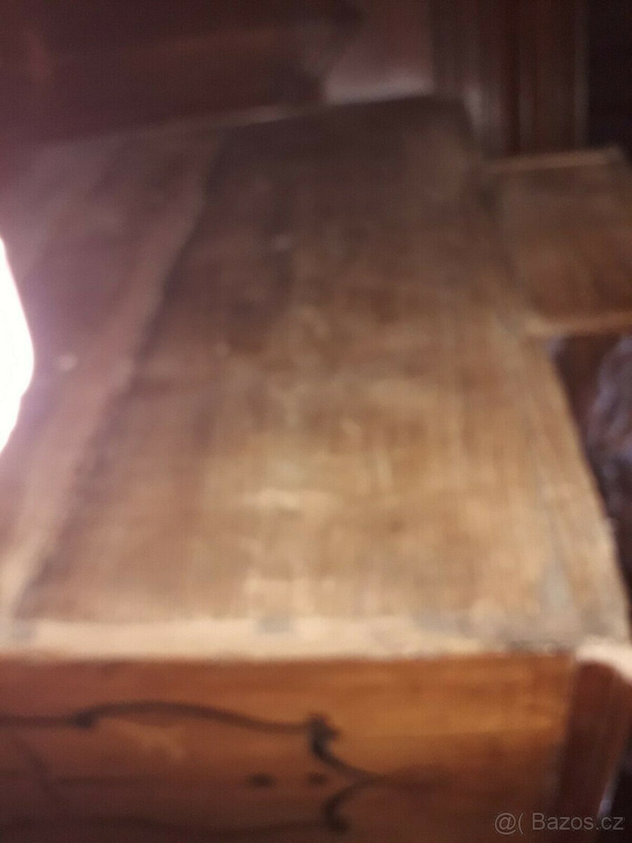 Svatostánek kolem roku 1760, ořech s intarzií - STARÁ RESTAU - 9