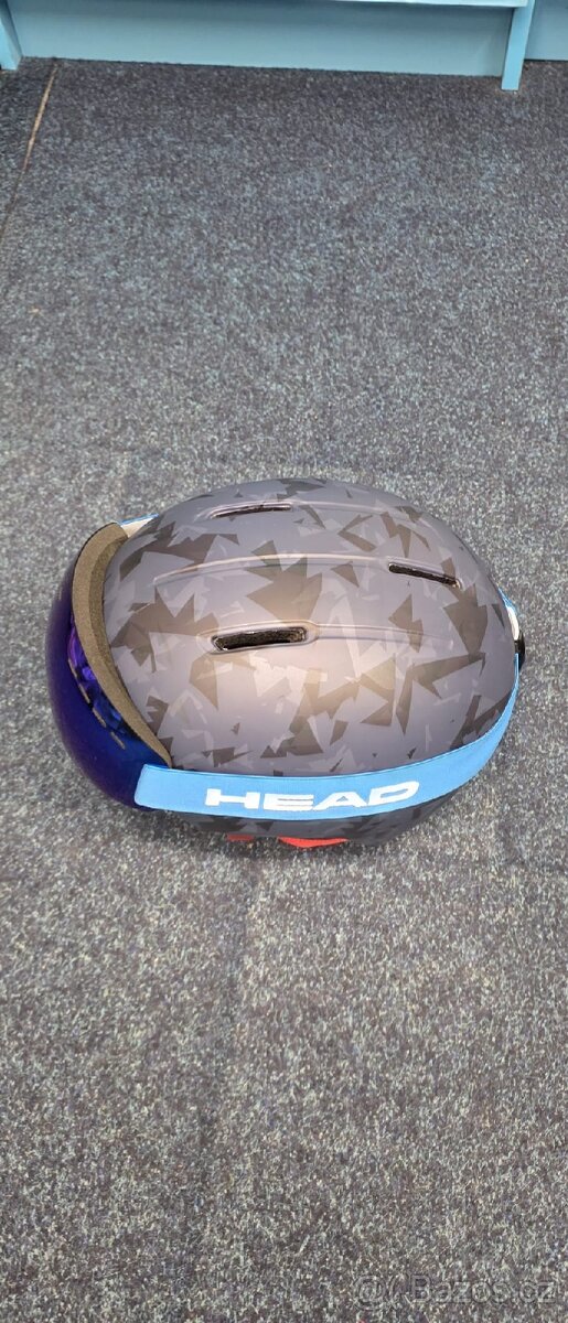 Lyžařská helma Scott + brýle head - 9