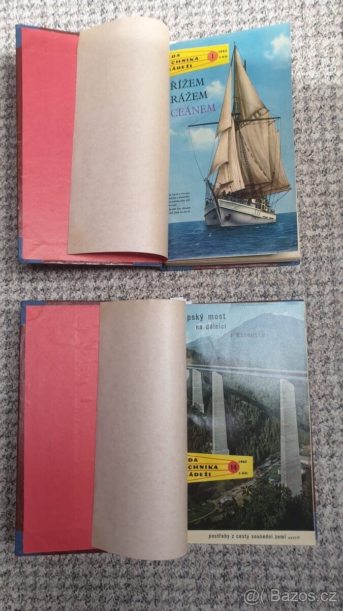 Prodám svázané časopisy Věda a Technika Mládeži VTM - 9