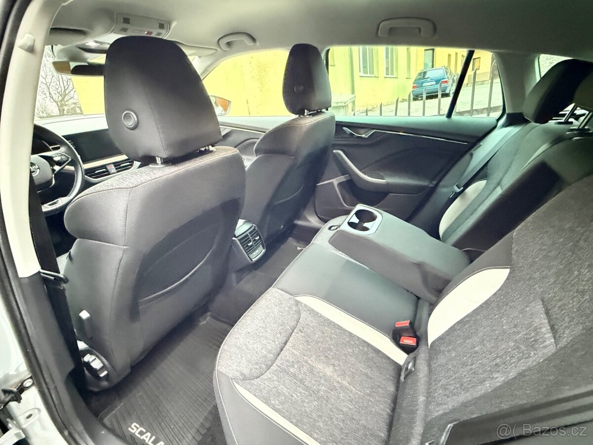 ŠKODA SCALA 1,5TSi 110kW STYLE Vyhř. volant,Koup.ČR,1.majit. - 9
