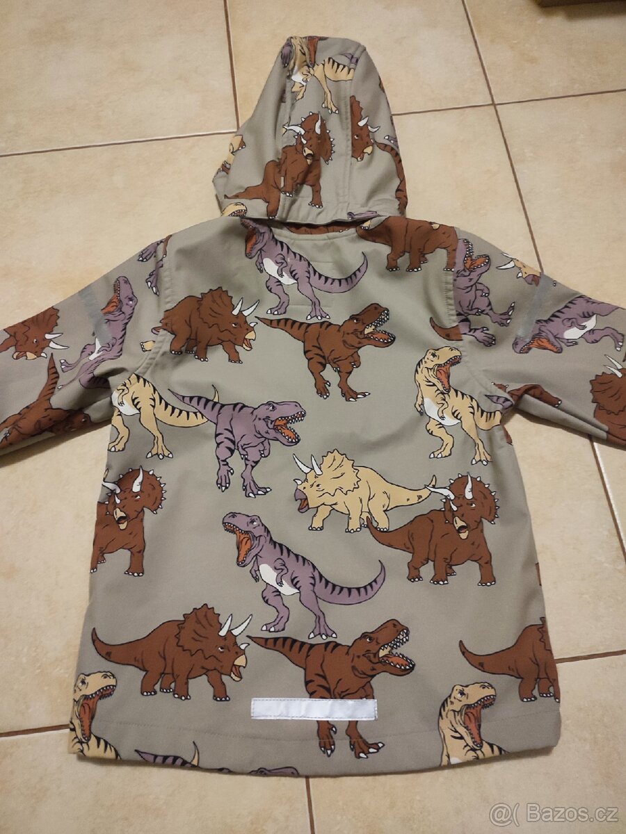 Softshellová chlapecká bunda Lindex Fix vel 110 - 9