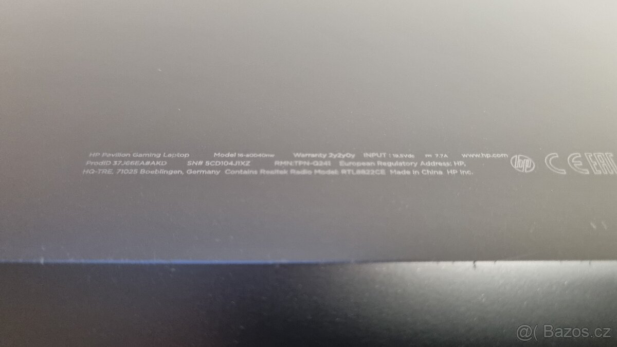 Herní notebook HP Pavilion 16 - 9