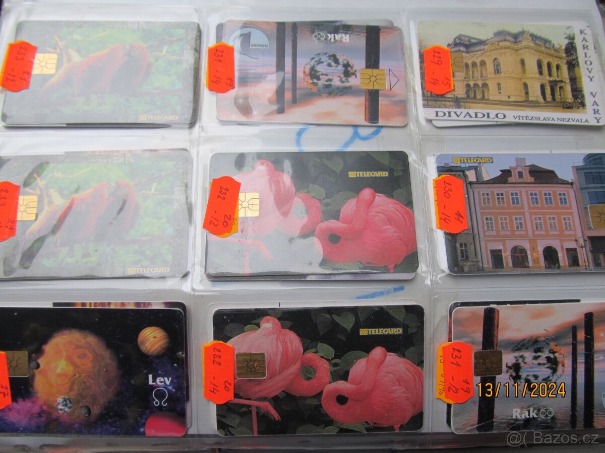 České tel.karty III. - 9