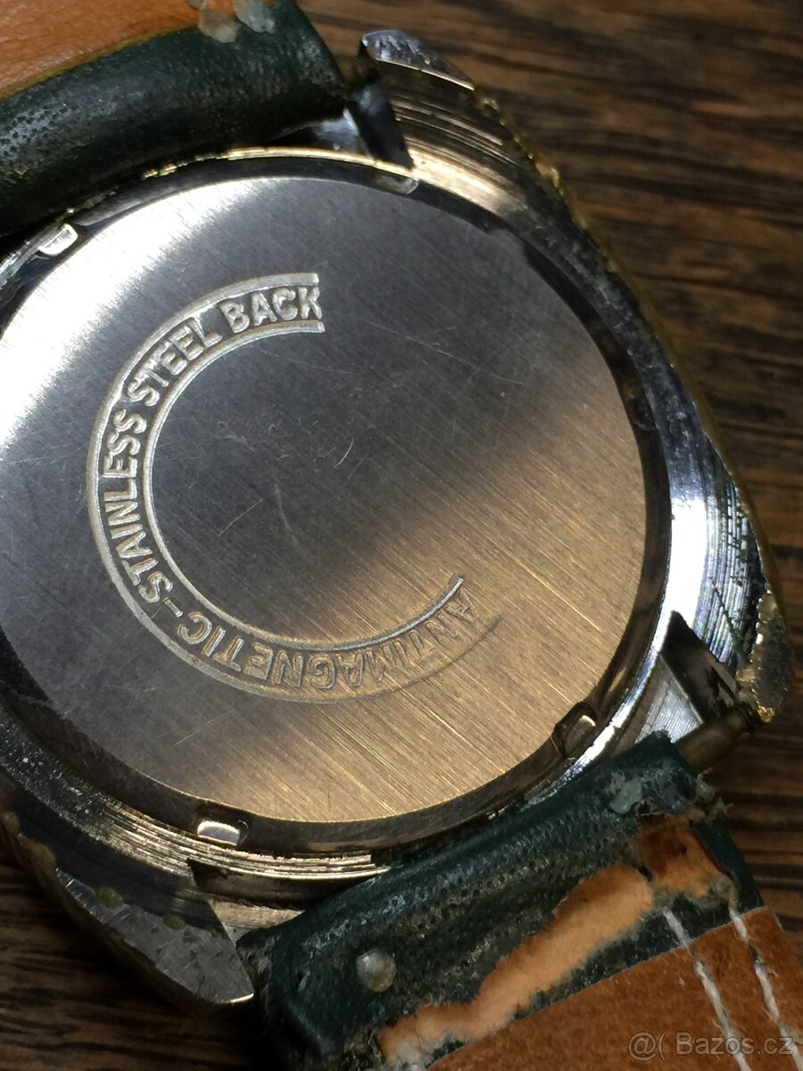 Retro hodinky Ducado Pforzheim Anker kožený řemínek - 9