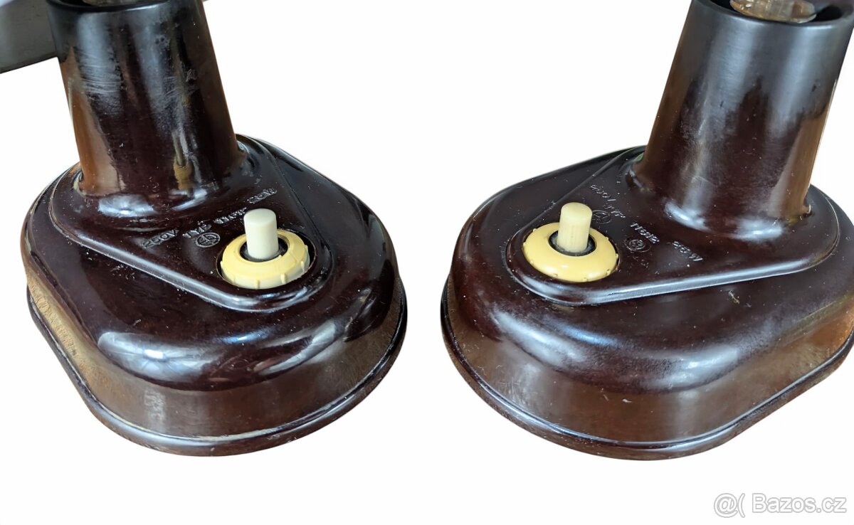 Funkcionalistická bakelitová lampička - Elektrosvit - 9