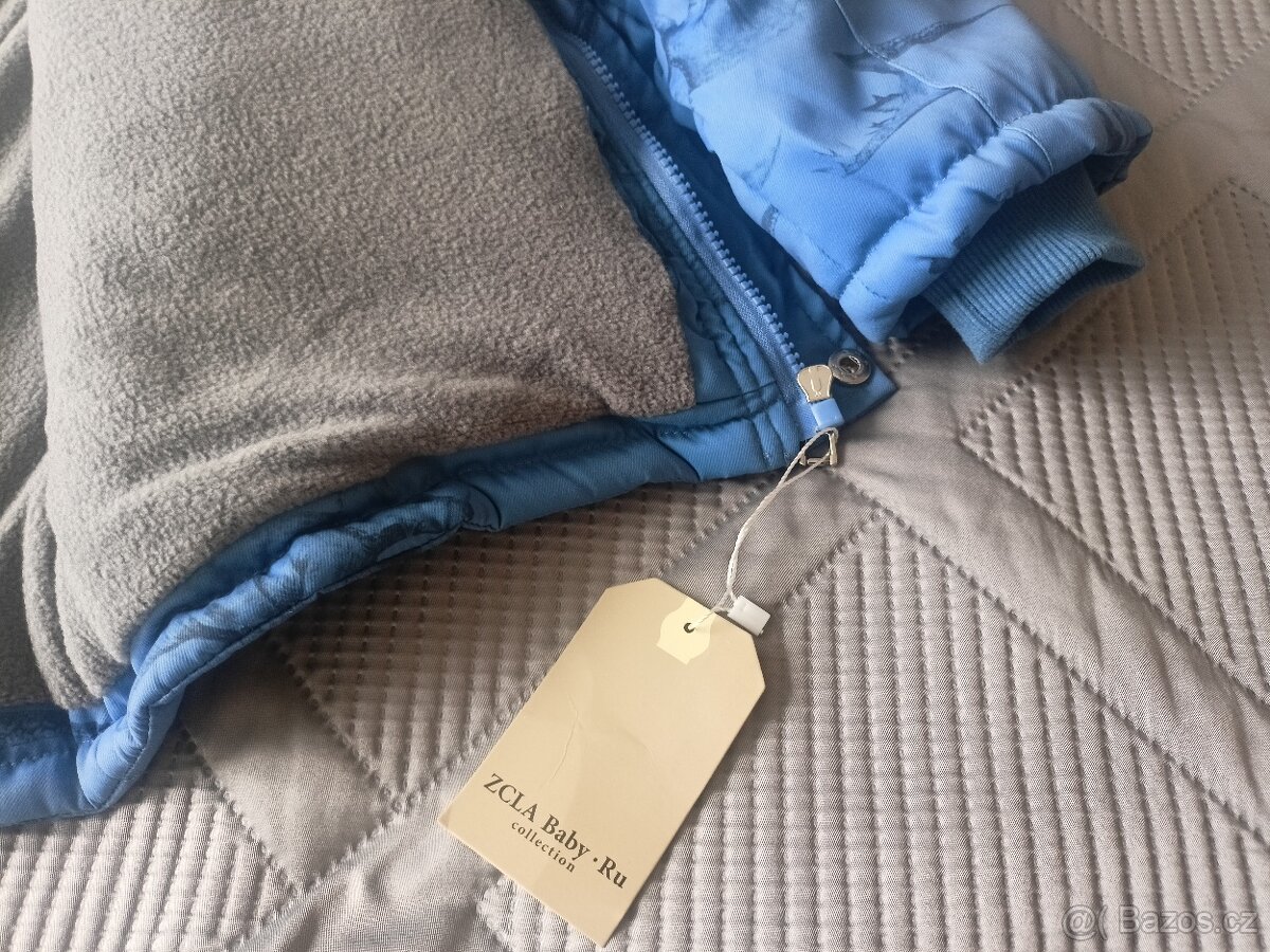 Nová dětská zimní bunda parka, vel.128 - 9