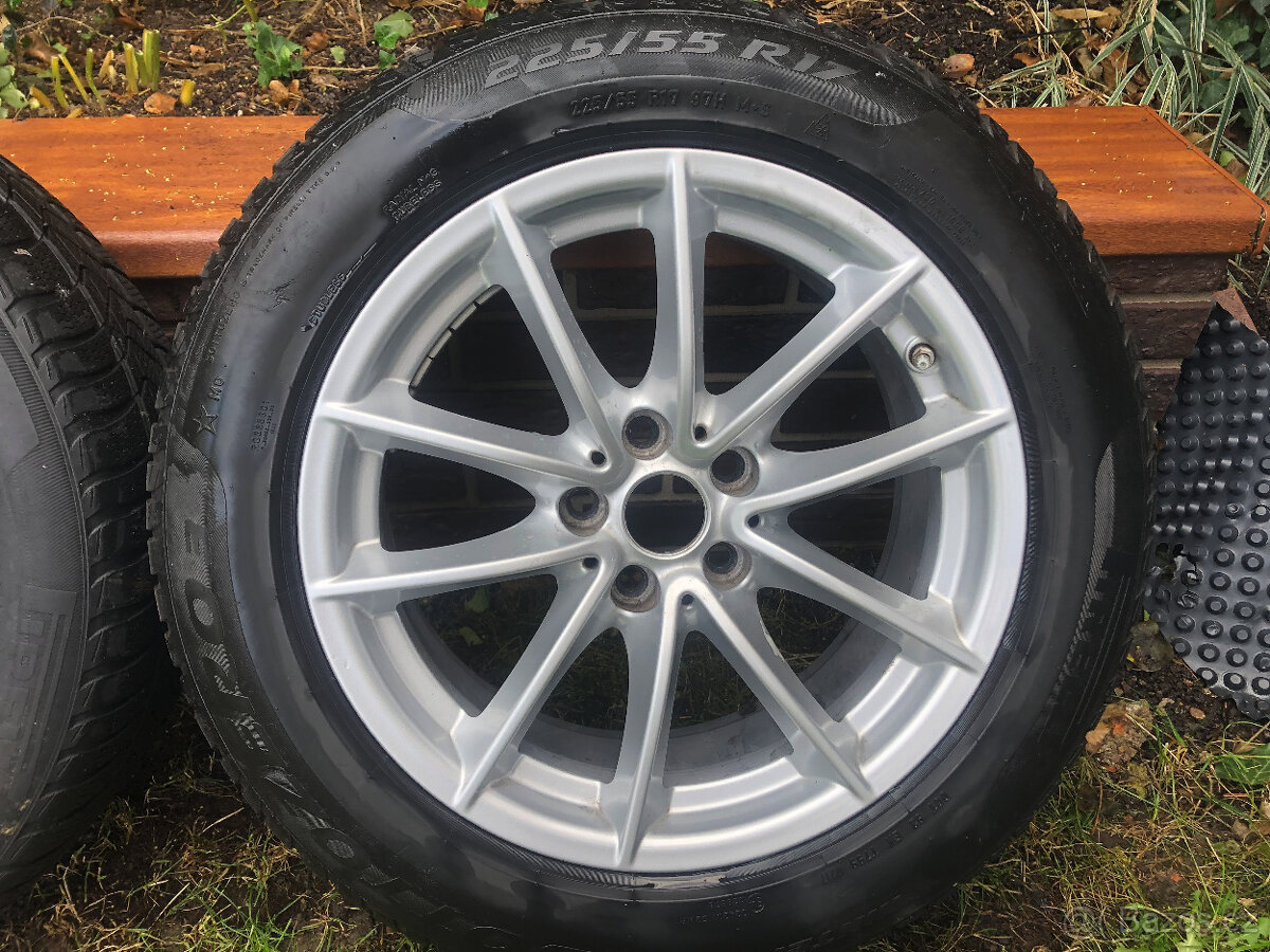 BMW 5x112 zimní 225/55/17 - 9