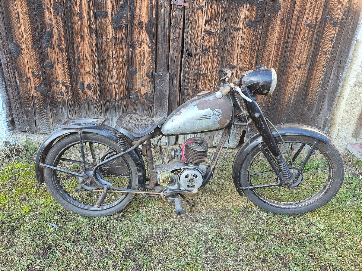 Cz 125t cezeta 1950 - 9