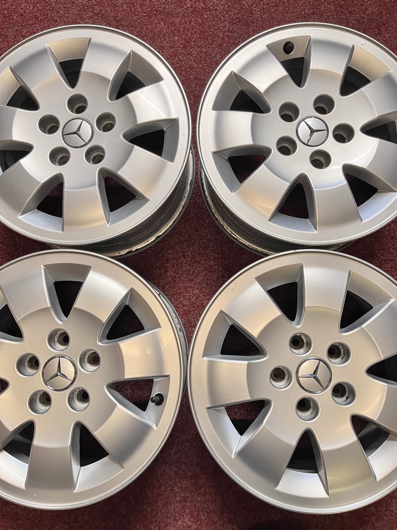 5x108 R15 Mercedes Citan ORIGINÁL Alu disky - ET 44 - 9