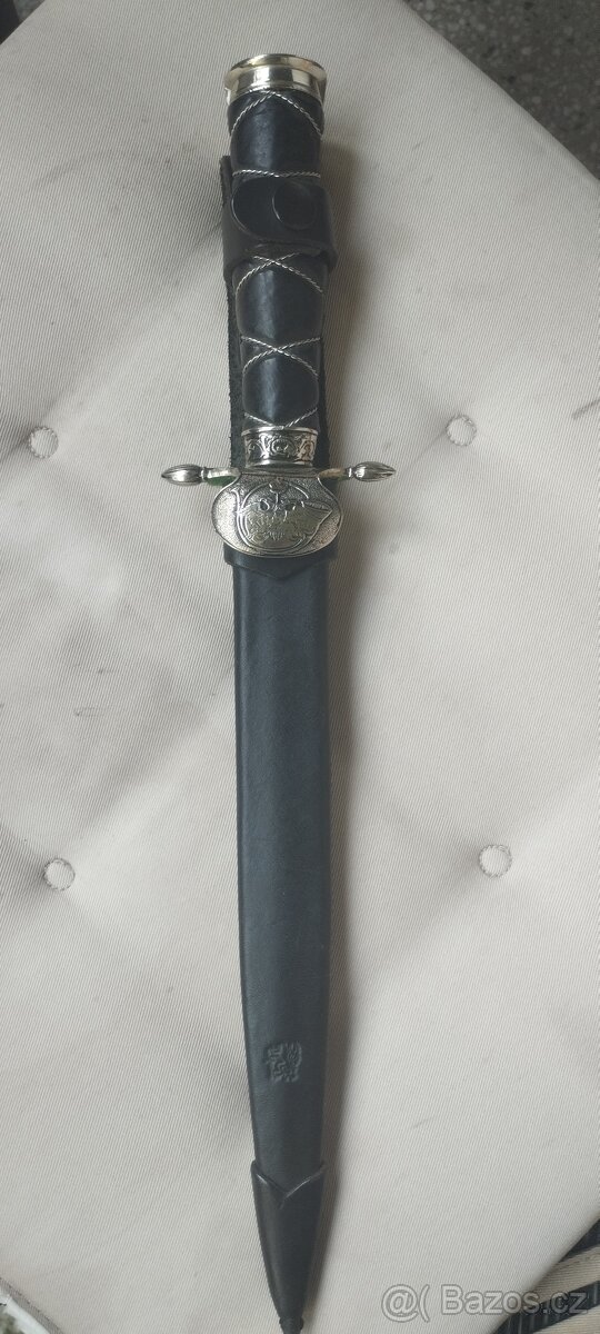 Lovecký tesák,dýka- Mikov-gravírován - 9