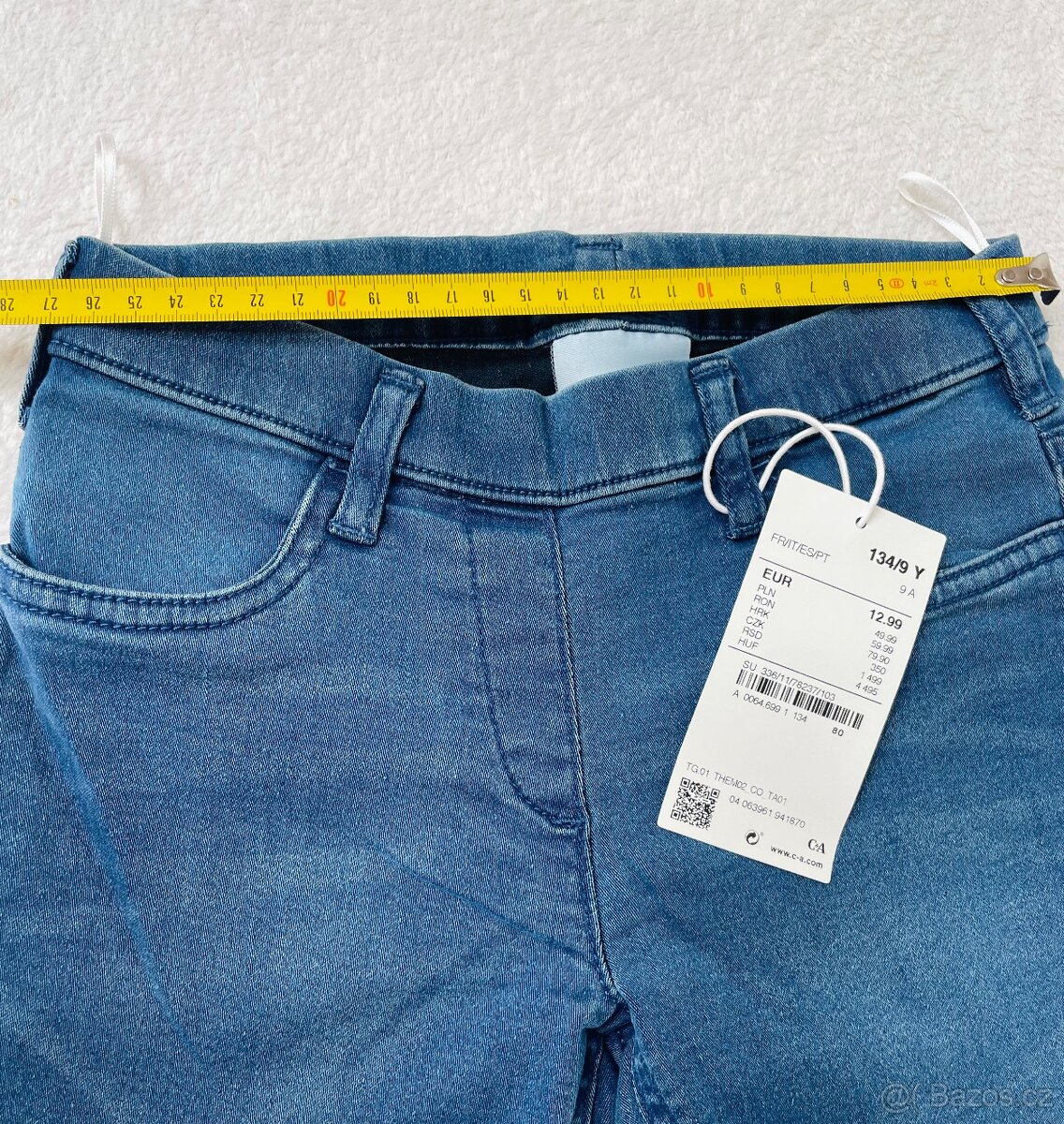 Dívčí riflové kalhoty - NOVÉ - 9