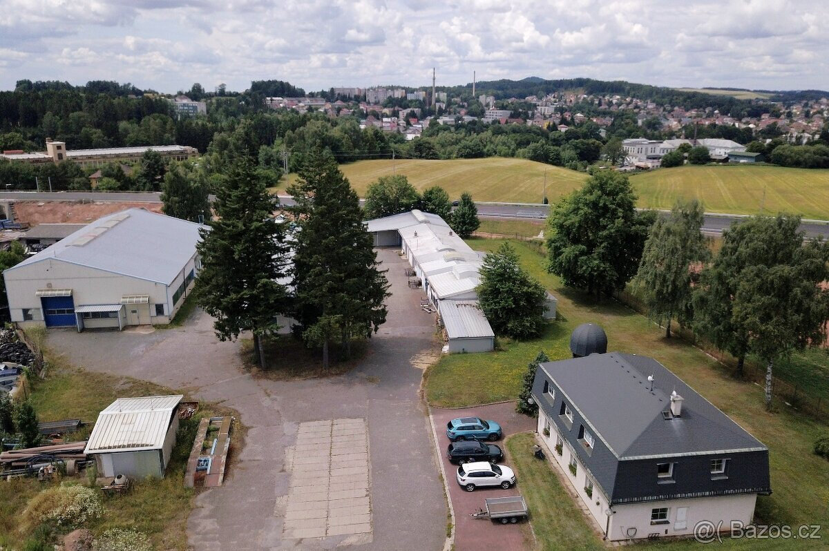 výrobní hala 600m2, skladovací prostor - 9