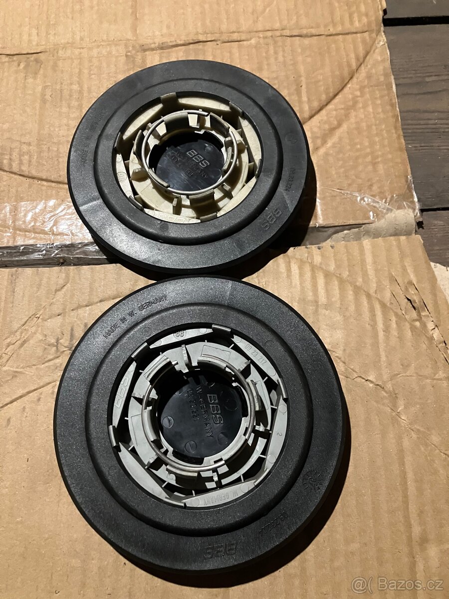 Prodám originální pokličky na alu kola BBS - 9