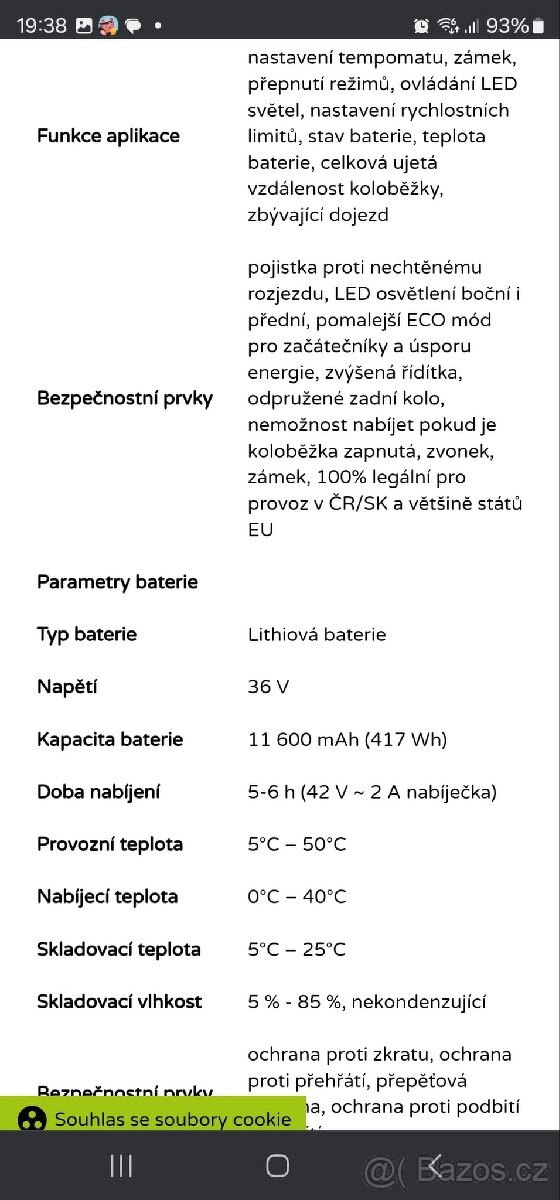 Koloběžka LAMAX - 9