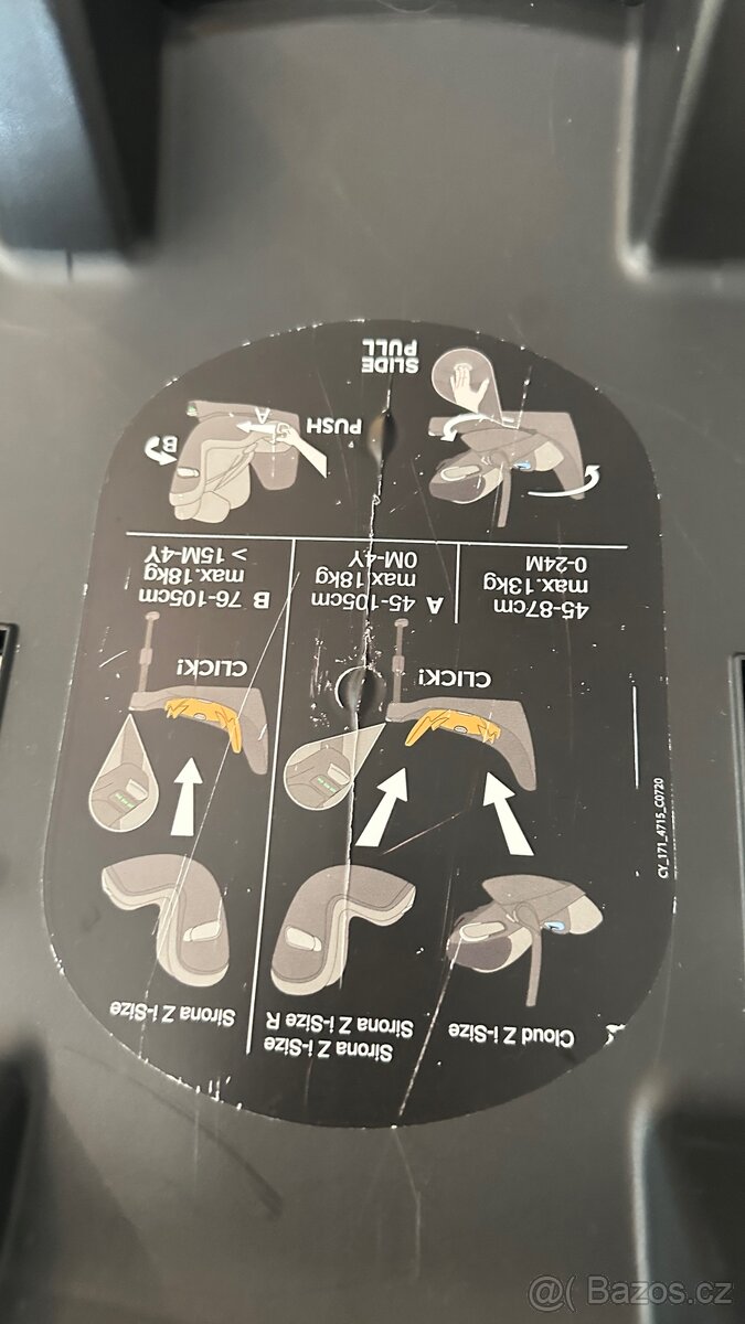 Cybex Sirona Platinum Z i-size + otočná základna Base Z - 9