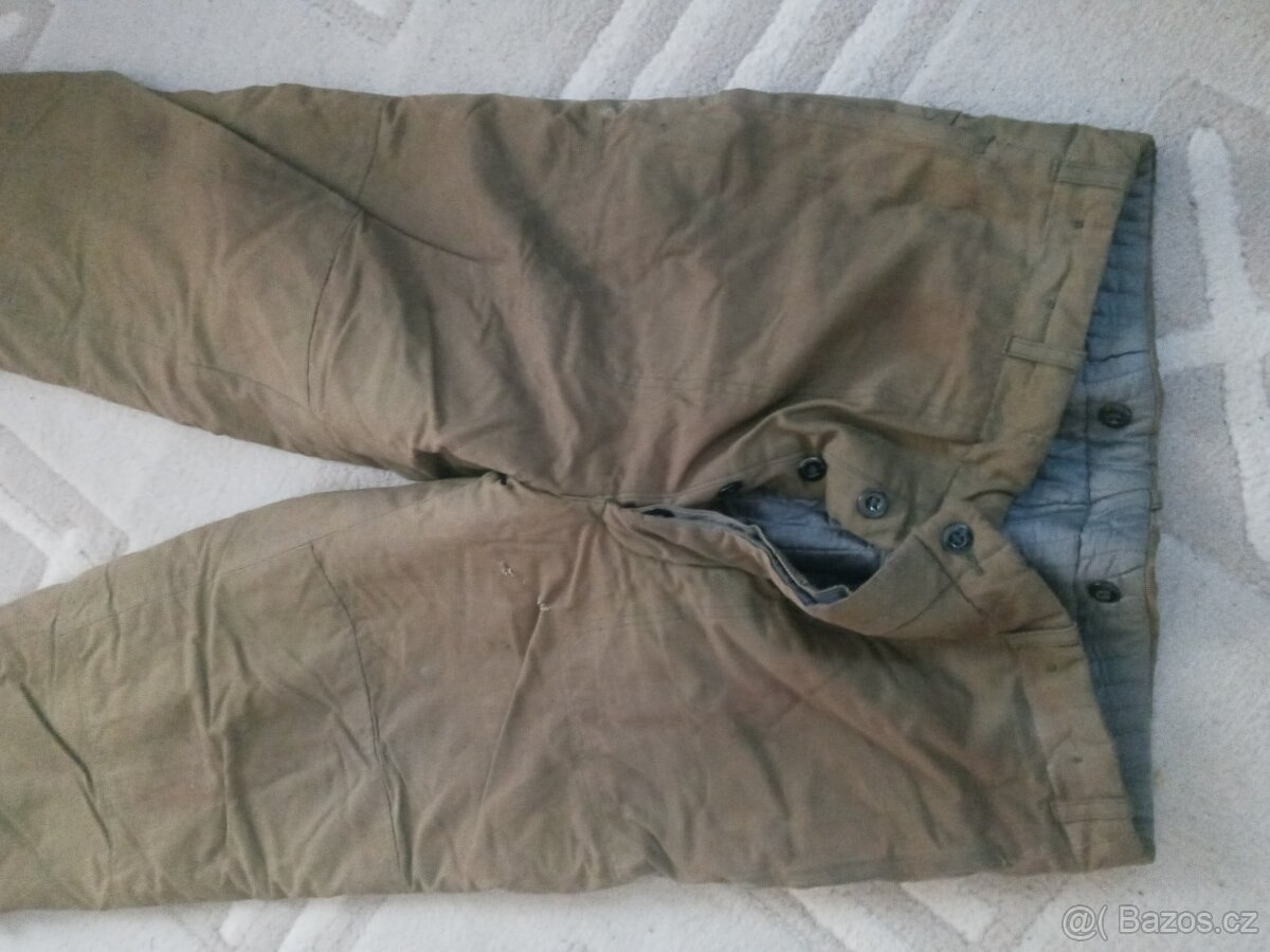 Vaťákové kalhoty a spodky - 9