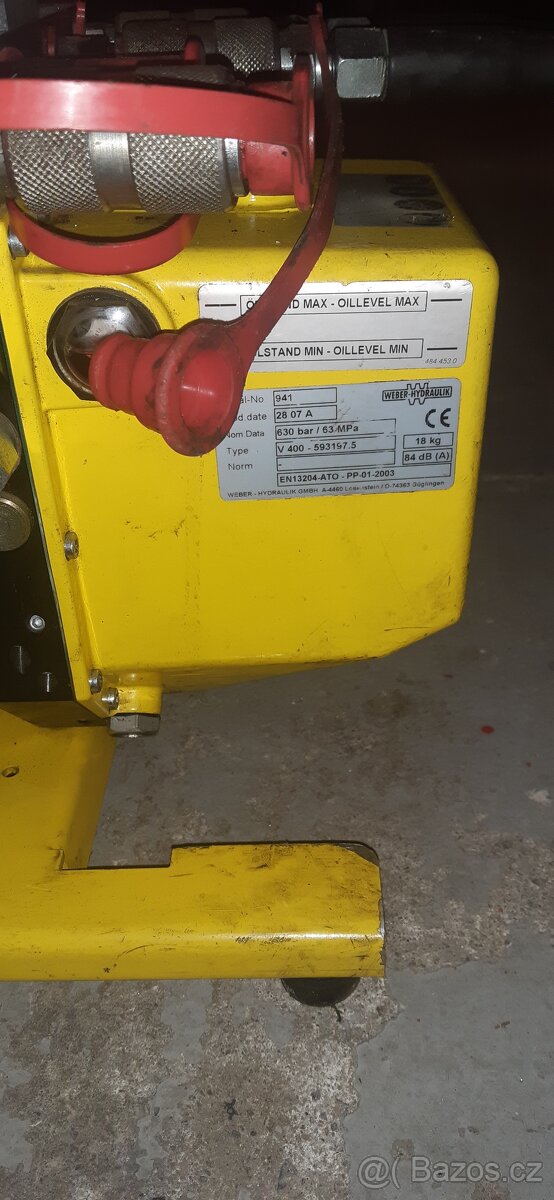 Hydraulická vyprošťovací sada Weber - 9