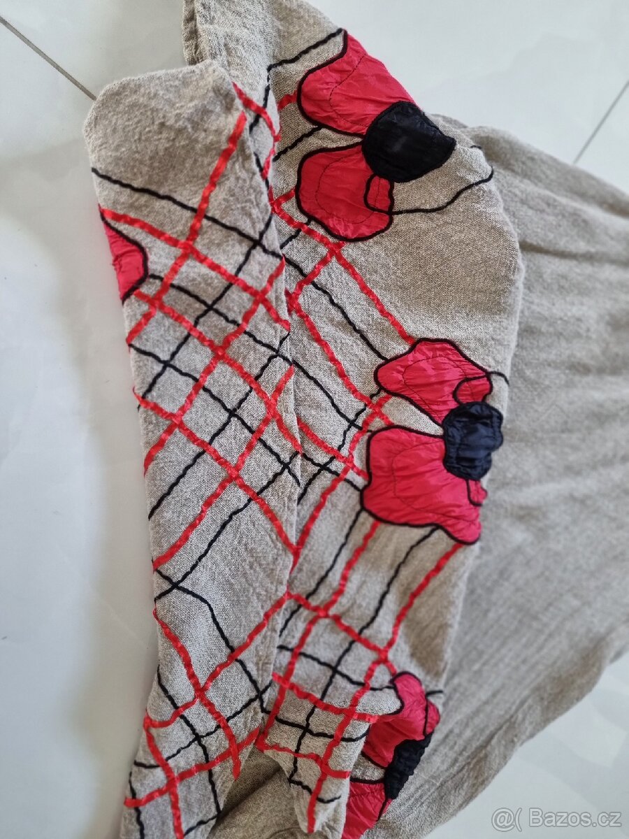 Šaty letní lněné - 9