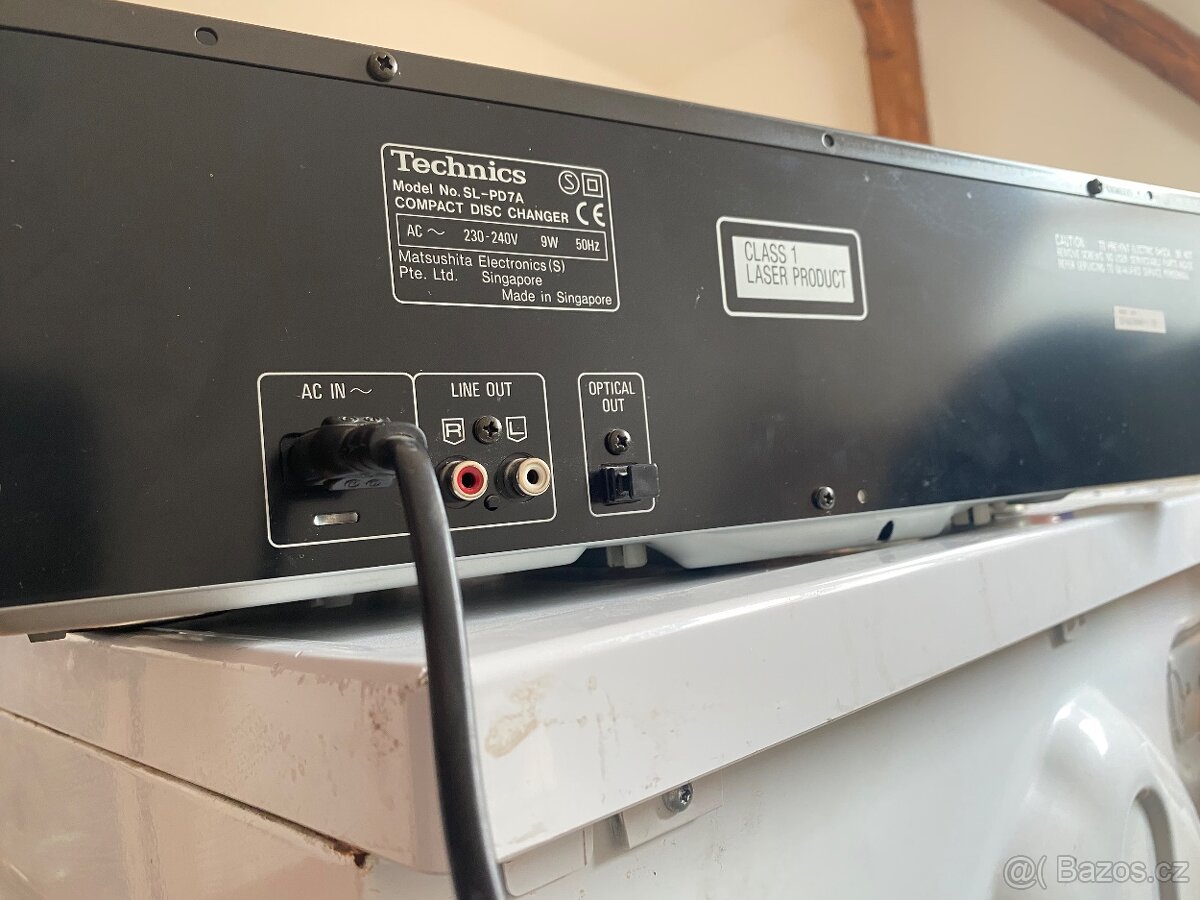 CD měnič Technics SL-PD7A (5-Disc Changer) - 9