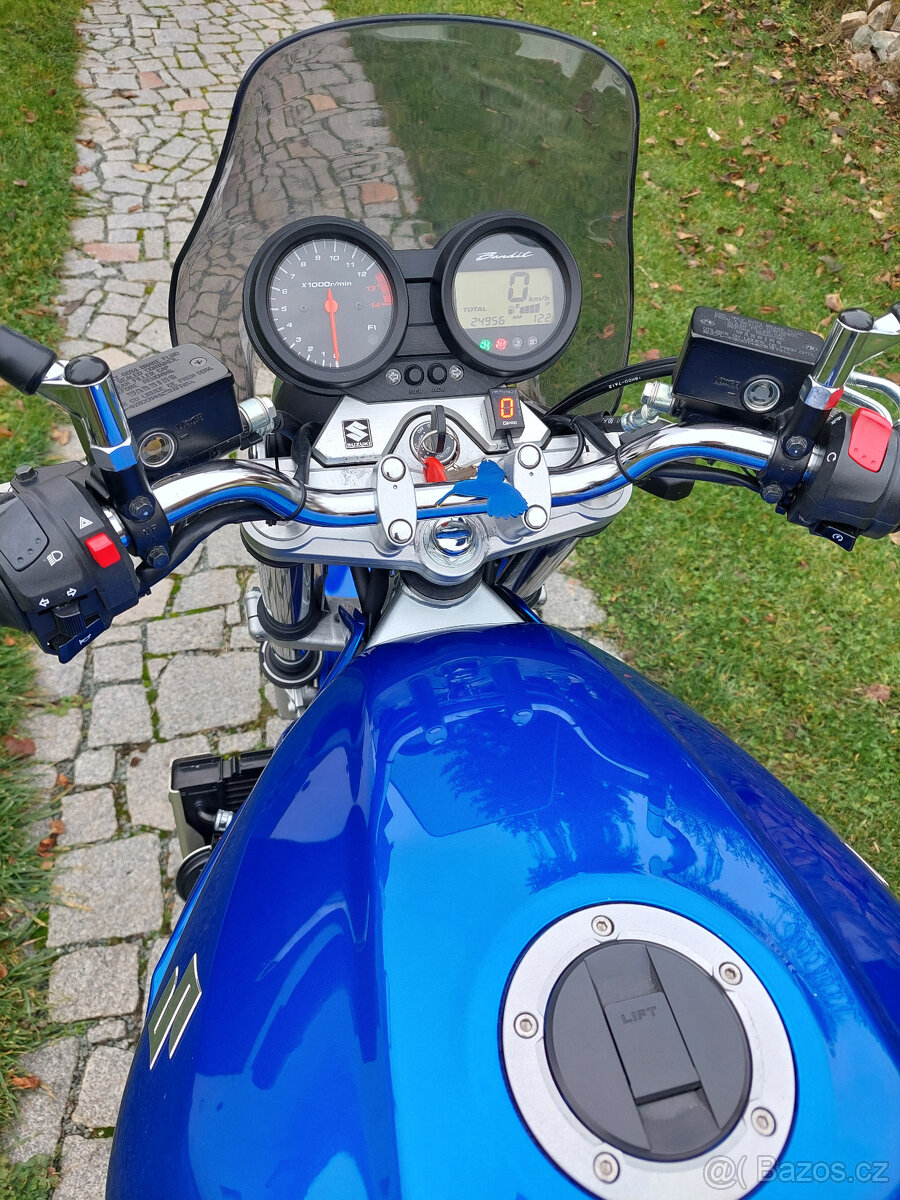 Suzuki GSF 650 Bandit 2007, 25000km, kufr, plexi - 9