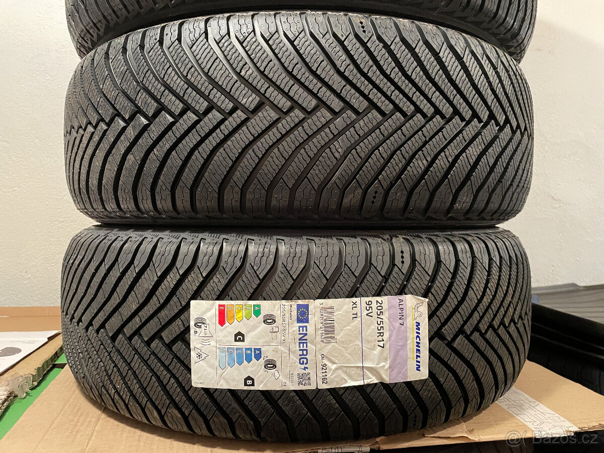 NOVÉ ZIMNÍ MICHELIN 205/55/17 95V XL DOT2024 - 9