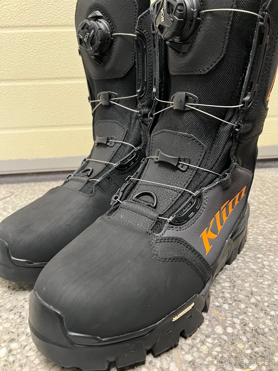 KLIM KLUTCH GTX BOA snowmobile boty velikost US 11 (44,5) - 9