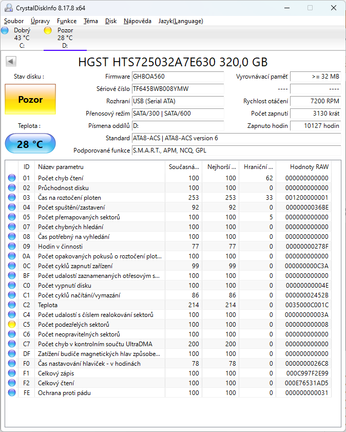Různé 2,5"/3,5" SATA HDD 320-500GB - 9