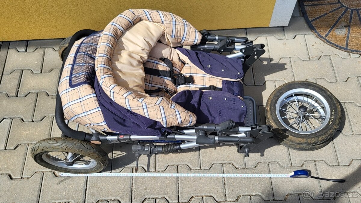 ABC Design Focus GSL skládací kočárek, velká kola-1.majitel - 9