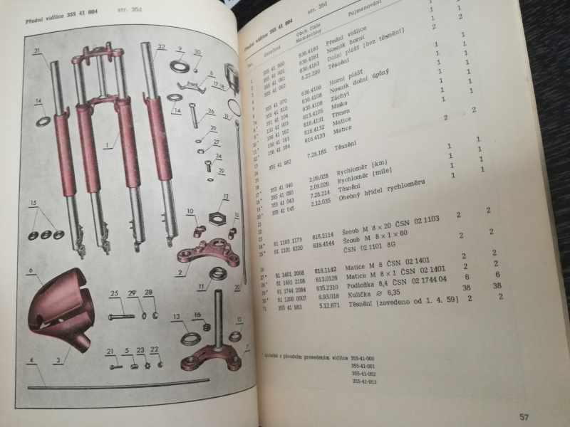 Jawa 125/355 a 175/356 katalog ND. Perfektní stav - 9