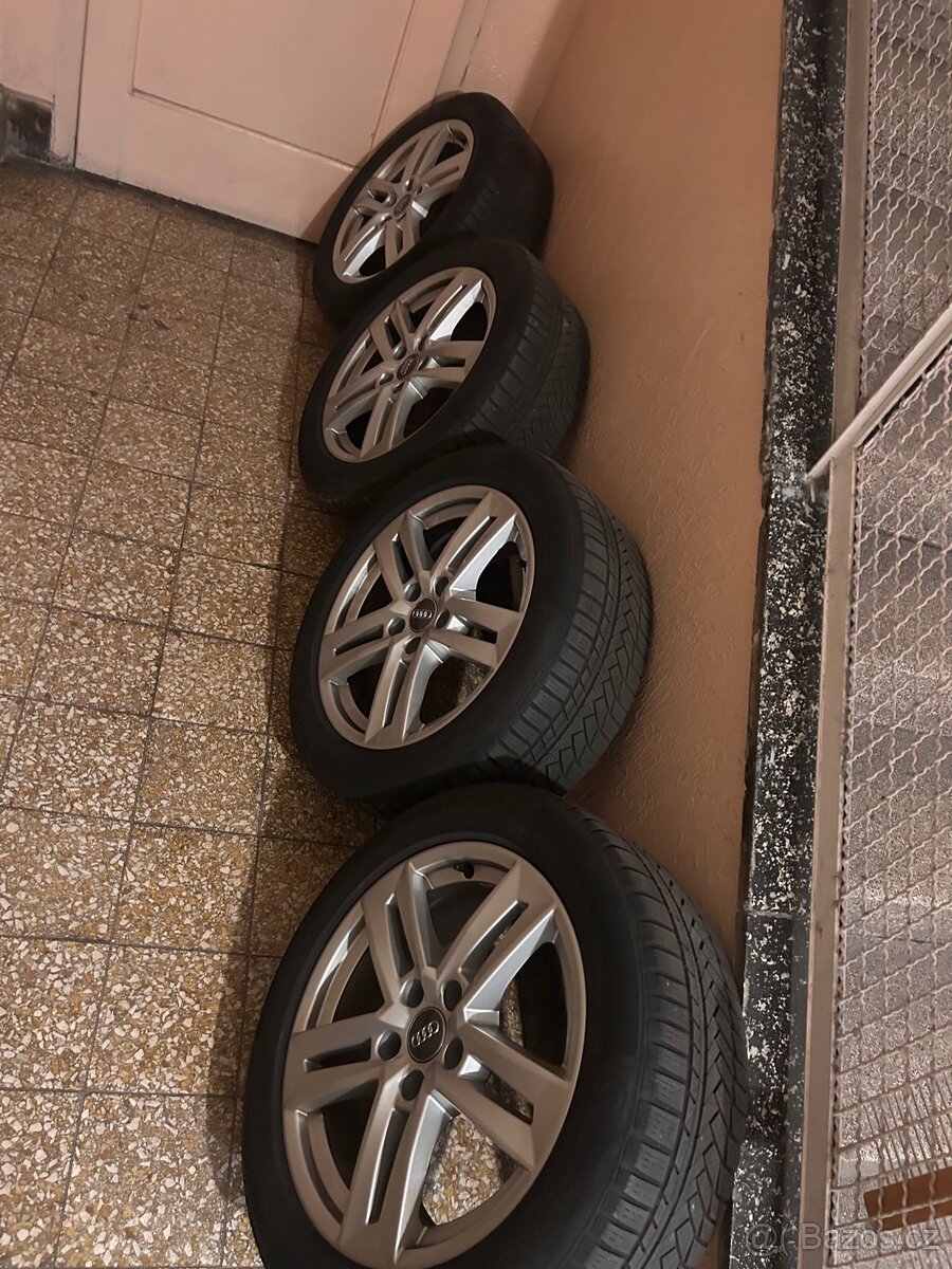Prodám ALU KOLA 17 Audi originál - 9